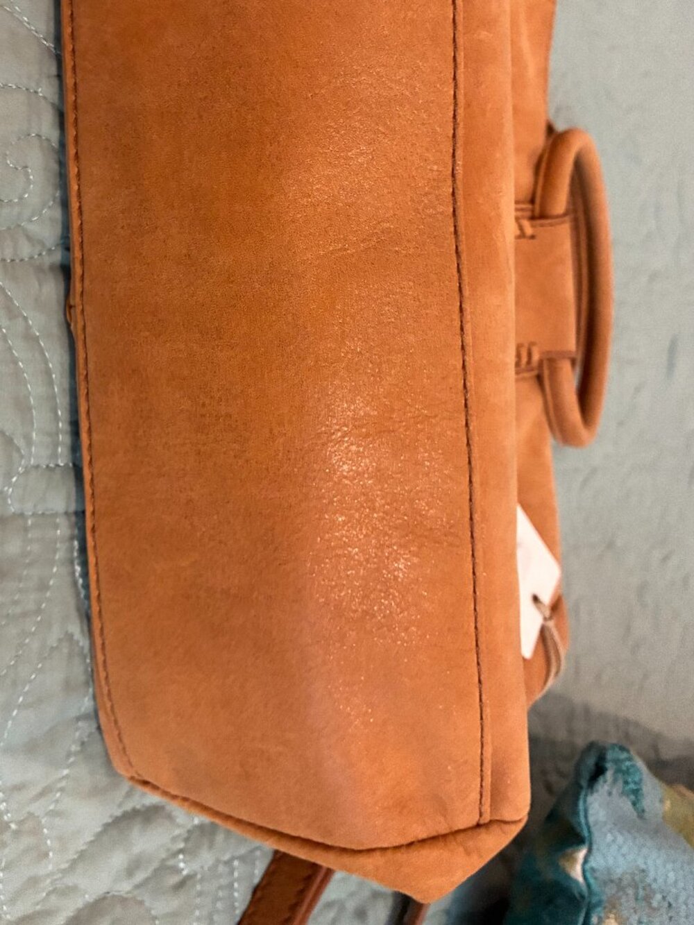 HOBO Leather Hobo with Top Handles & Crossbody Strap - Picture 11 of 11